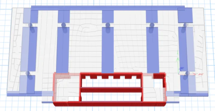 Typical floor plated isolated in view on an example project with ETABS model showing the warning “structure is unstable or ill-conditioned”