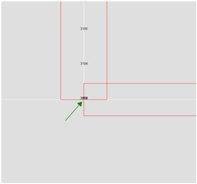 Second joint example indicating instability in ETABS