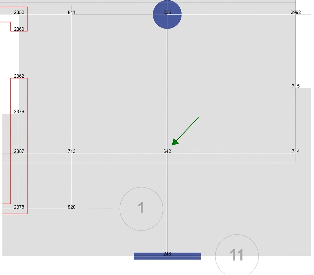 Example joint causing an instability error in ETABS.