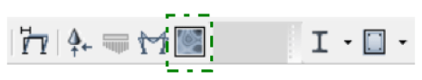 Toolbar button to view stresses on wall elevations within ETABS, this helps to view cracked regions in your shear walls.