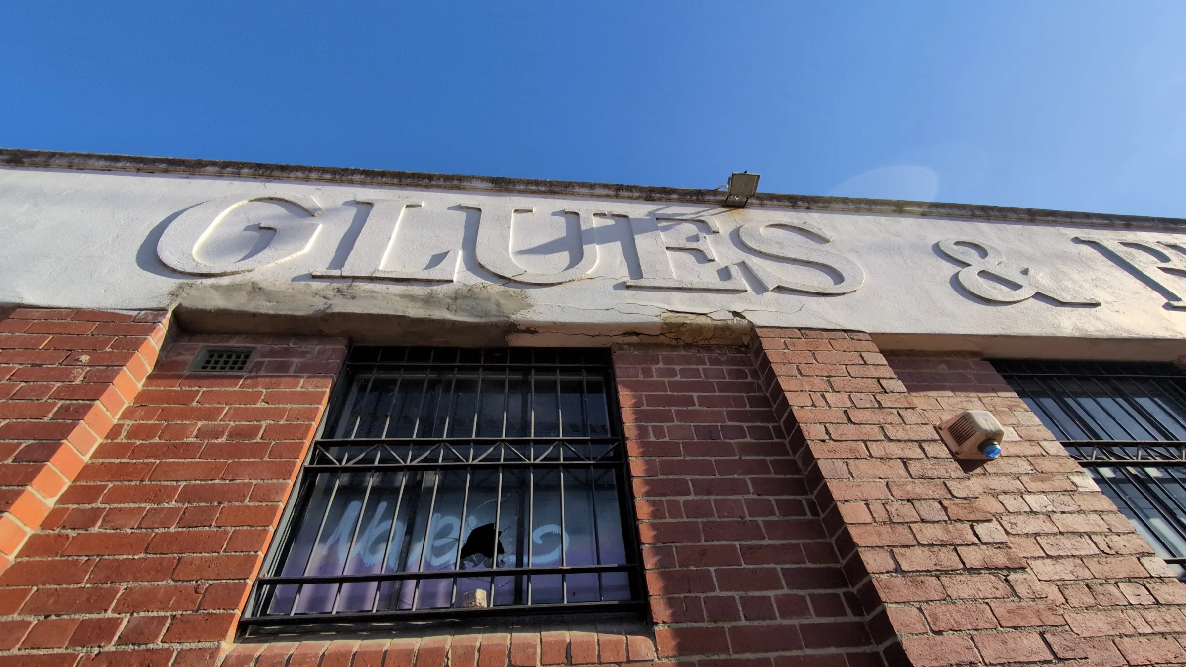 The heritage-listed factory building that formed the subject of the condition assessment.