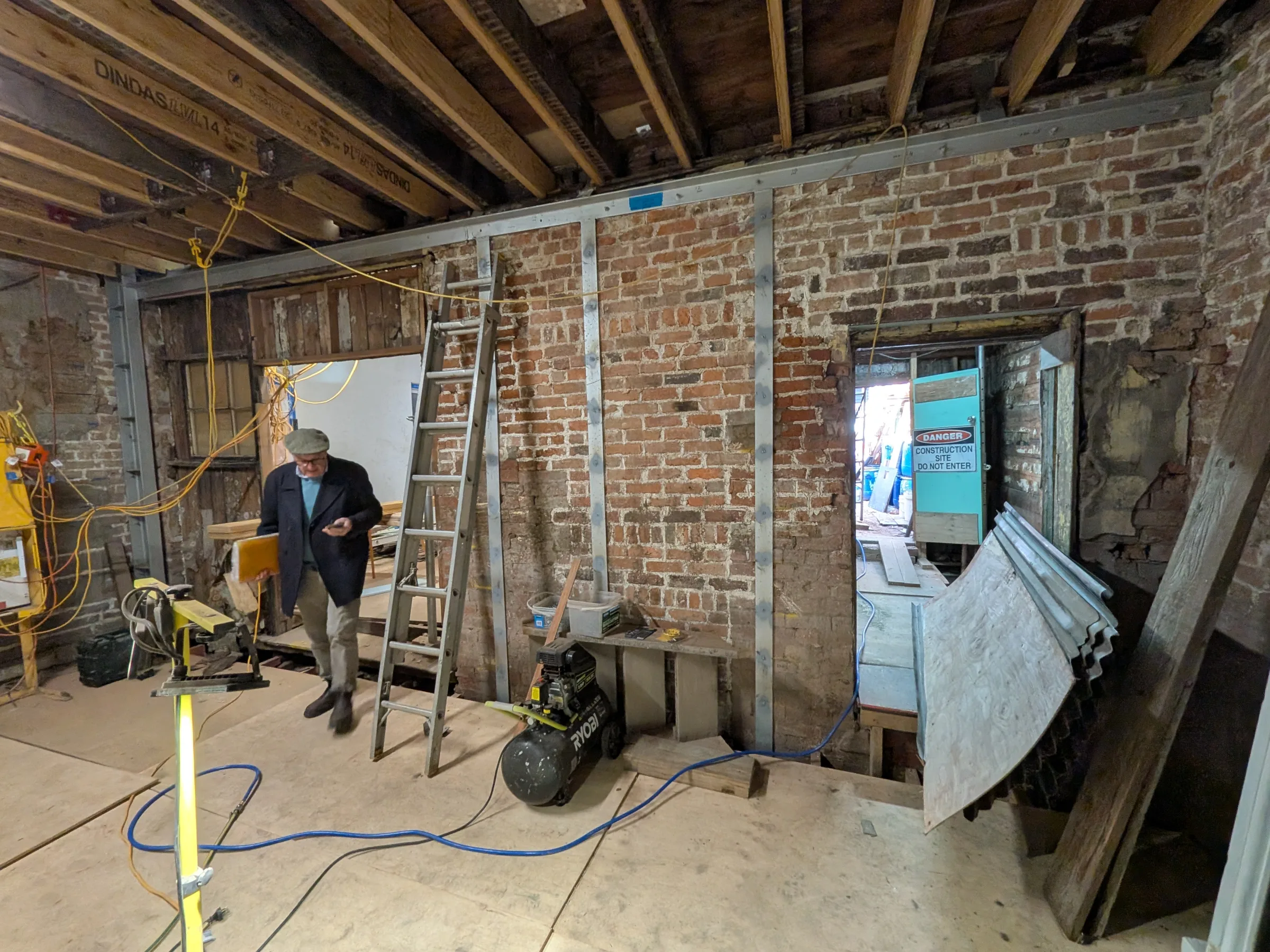 The structural intervention comprised a combination of repair as well as strengthening